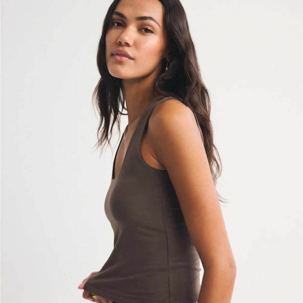 NWT Abercrombie & fitch bra free Scoopneck tank - Picture 4 of 7